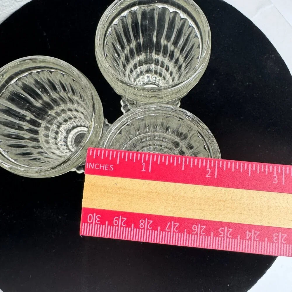 Vintage 1930's Jeanette Glass Set of 3